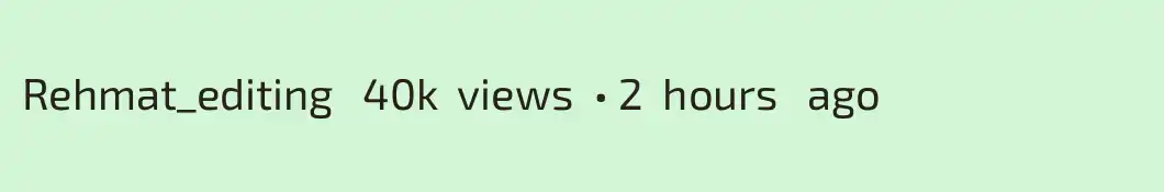 Rehmat_editing   40k  views  • 2  hours   ago